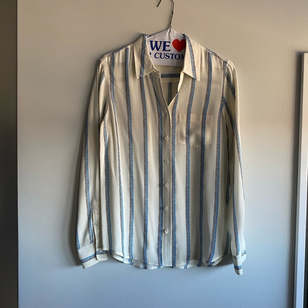 Equipment 100% Silk Blouse